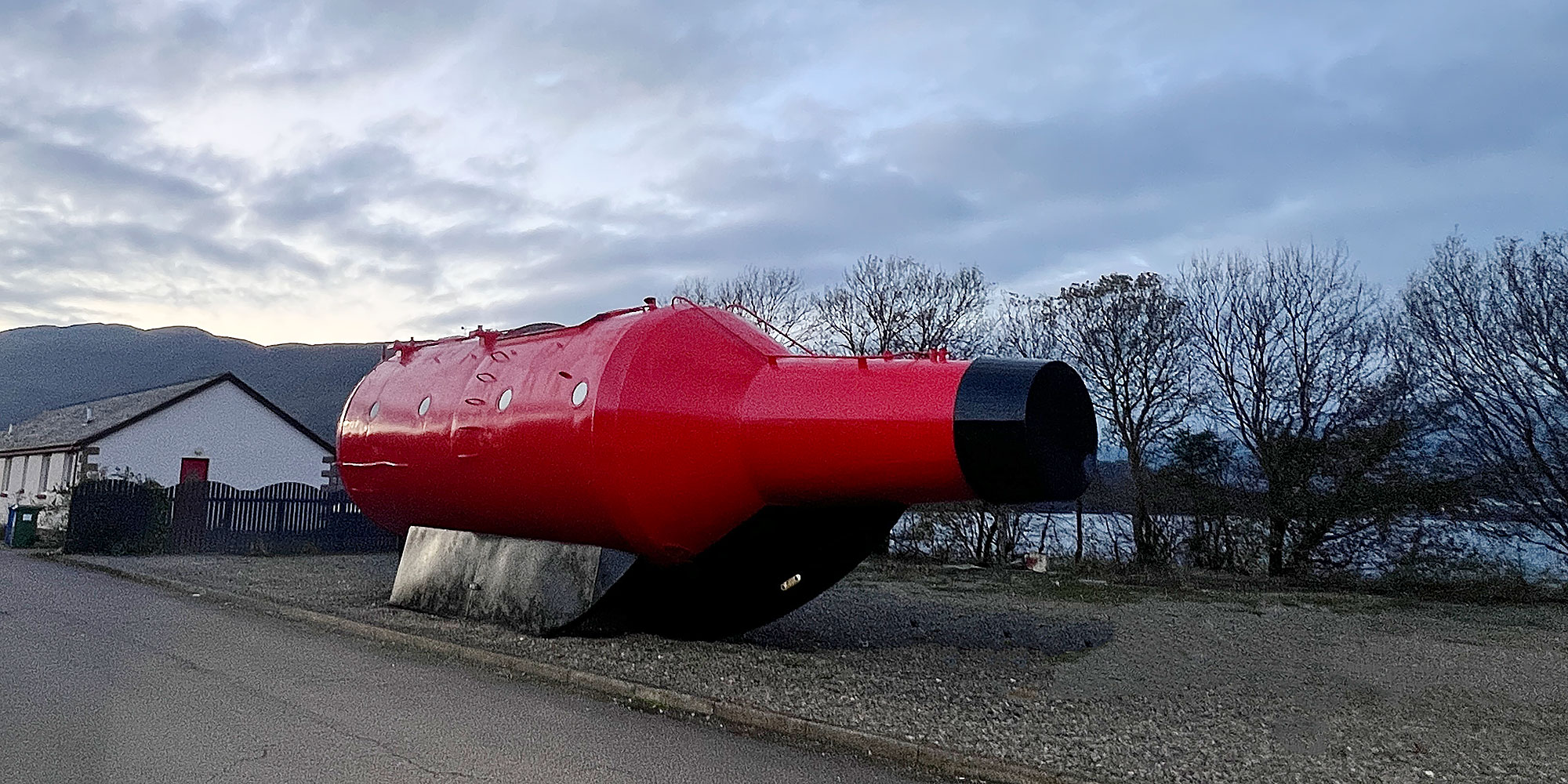 The Red Bottle Boat Fort William, Scotland